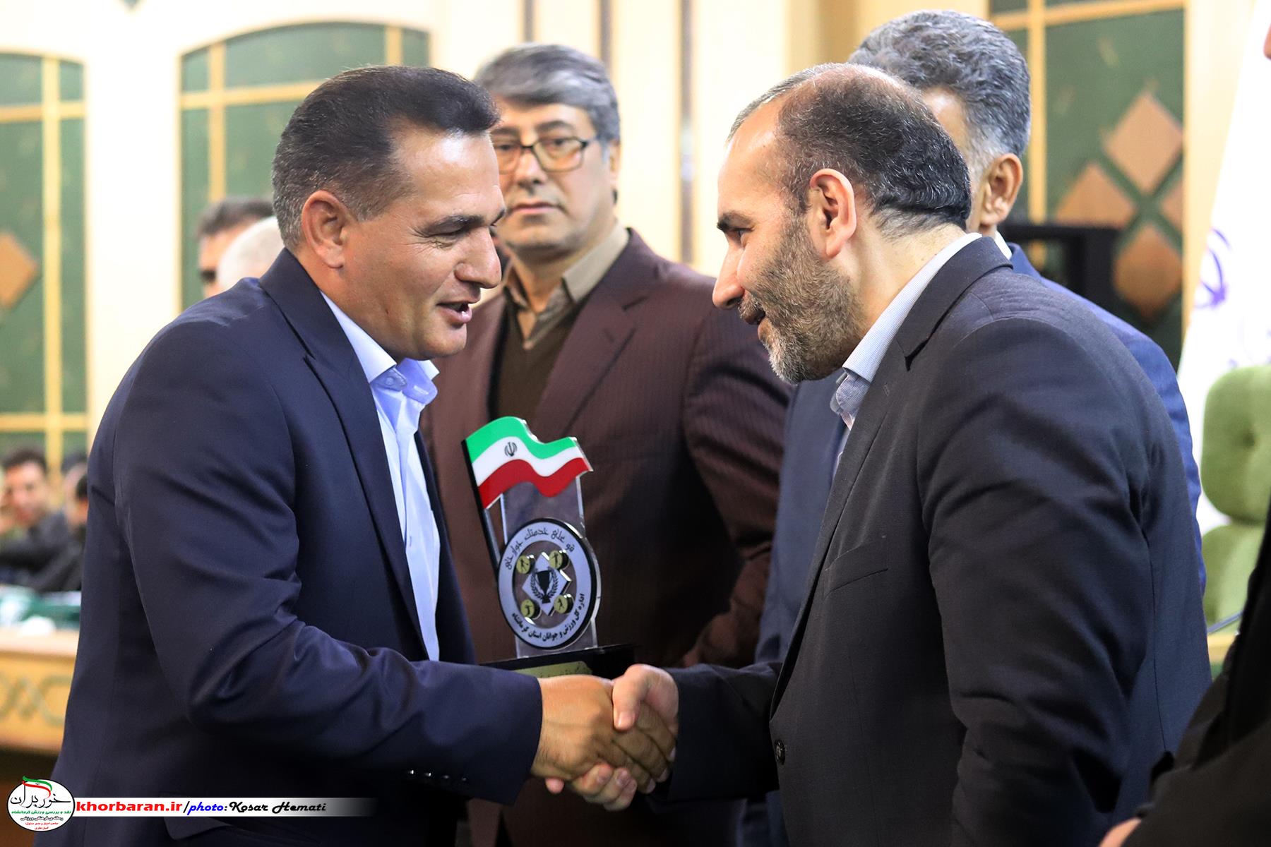 افشین حسنی، مراسم تجلیل از ورزشکاران 