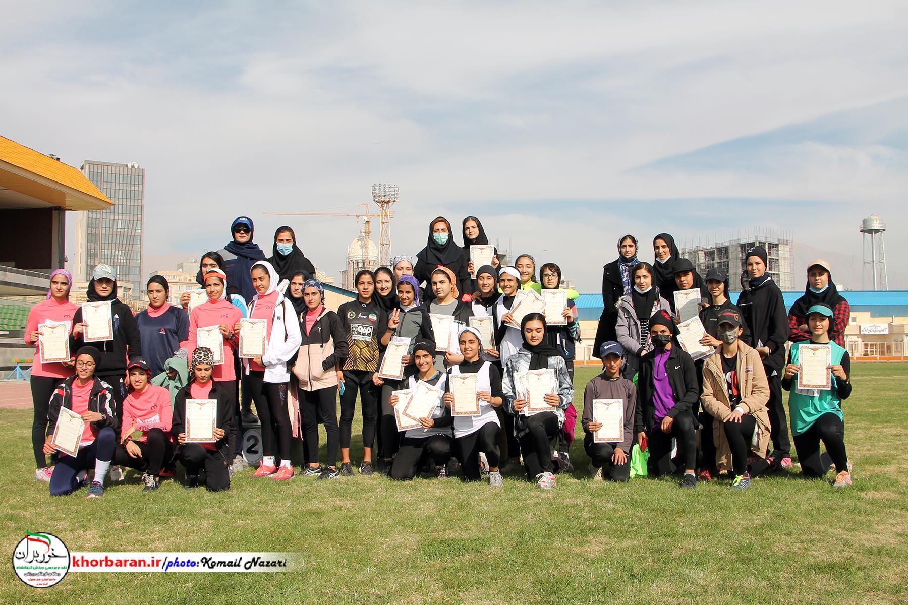  مسابقات قهرمانی دو و میدانی نونهالان در کرمانشاه