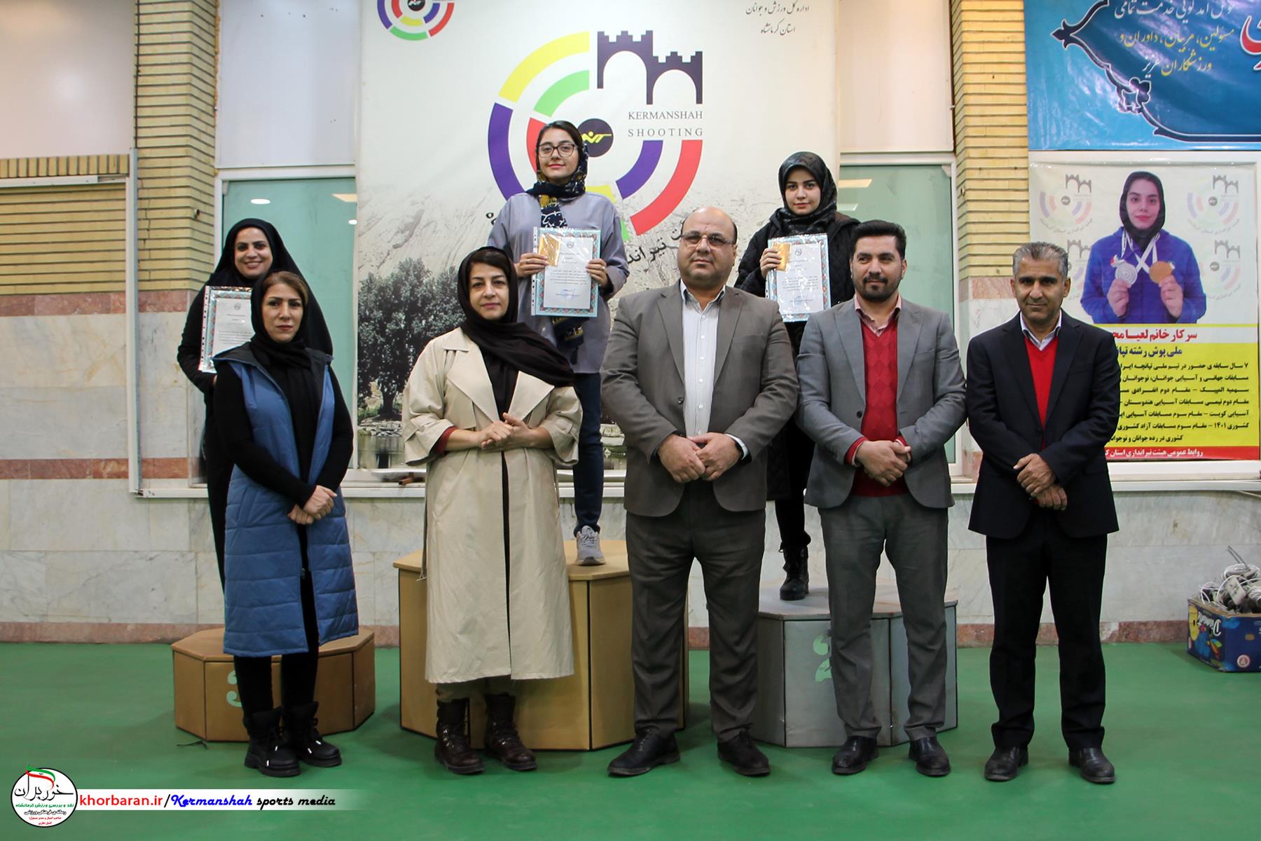 برگزاری مسابقات تیراندازی برای خبرنگاران کرمانشاهی