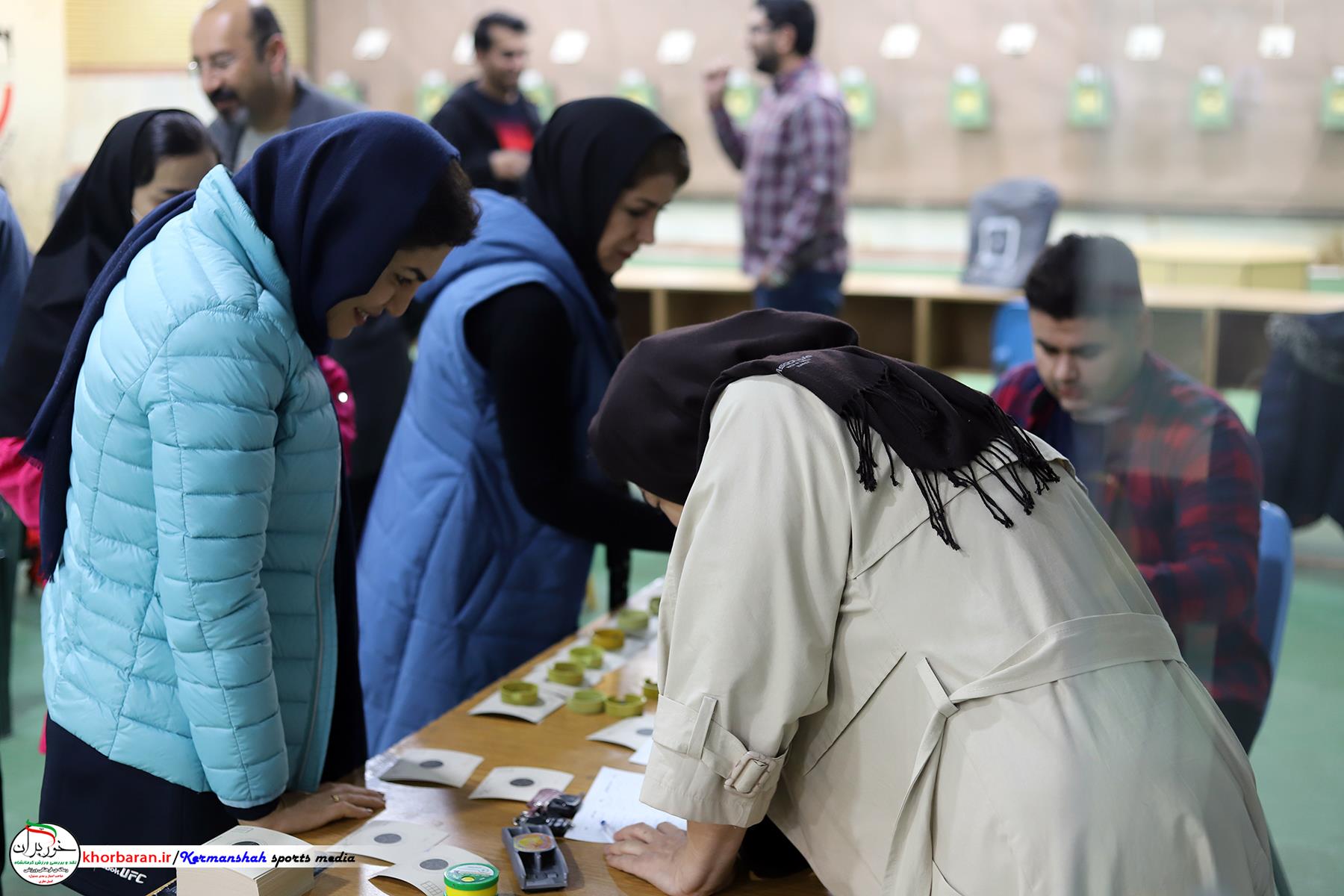 برگزاری مسابقات تیراندازی برای خبرنگاران کرمانشاهی
