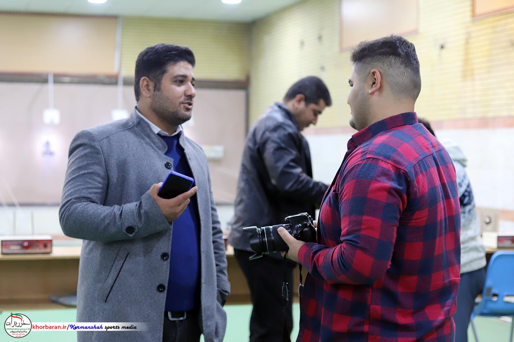 برگزاری مسابقات تیراندازی برای خبرنگاران کرمانشاهی
