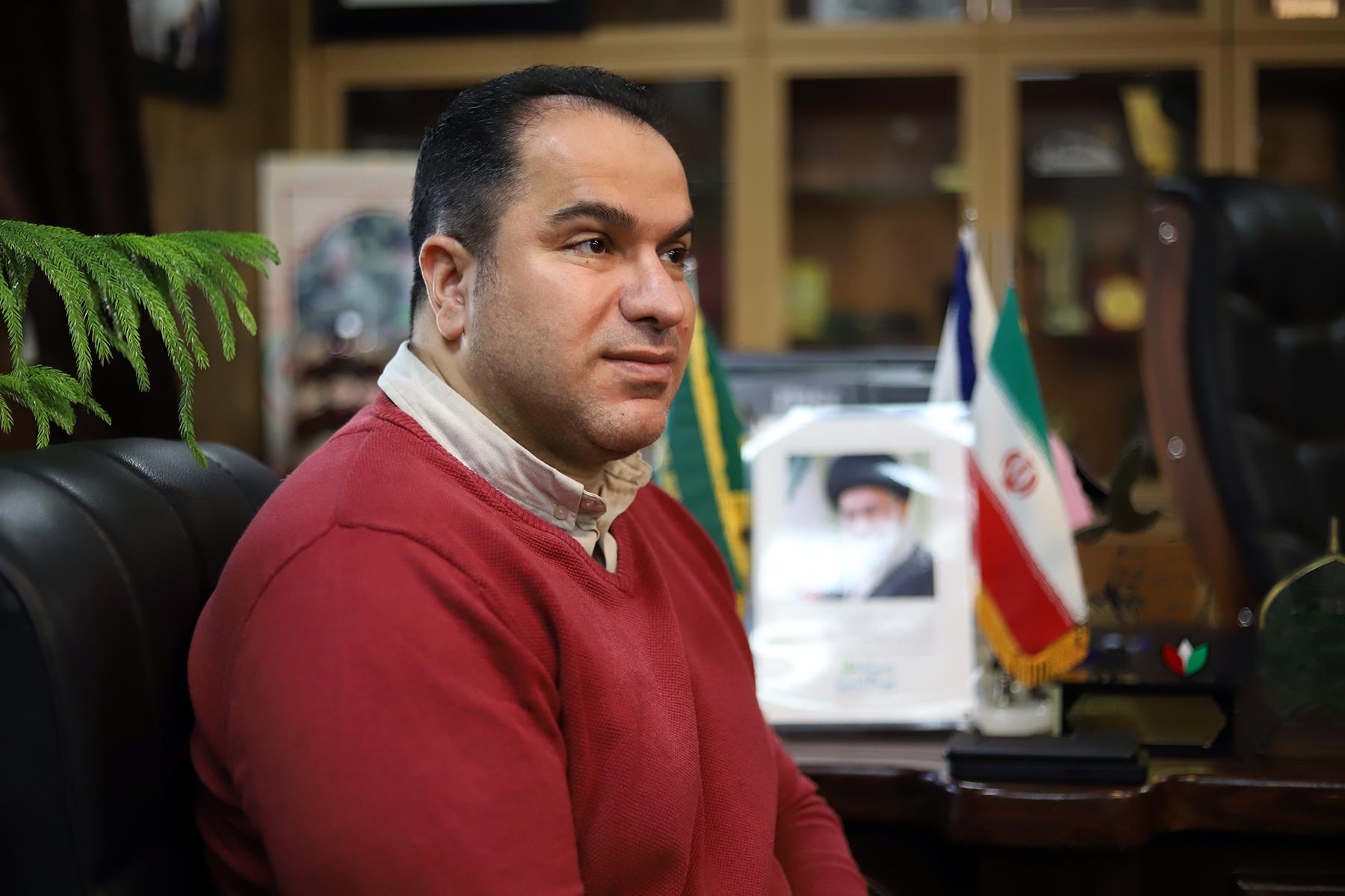 مجتبی همتیان رئیس هیات کونگ فو استان کرمانشاه