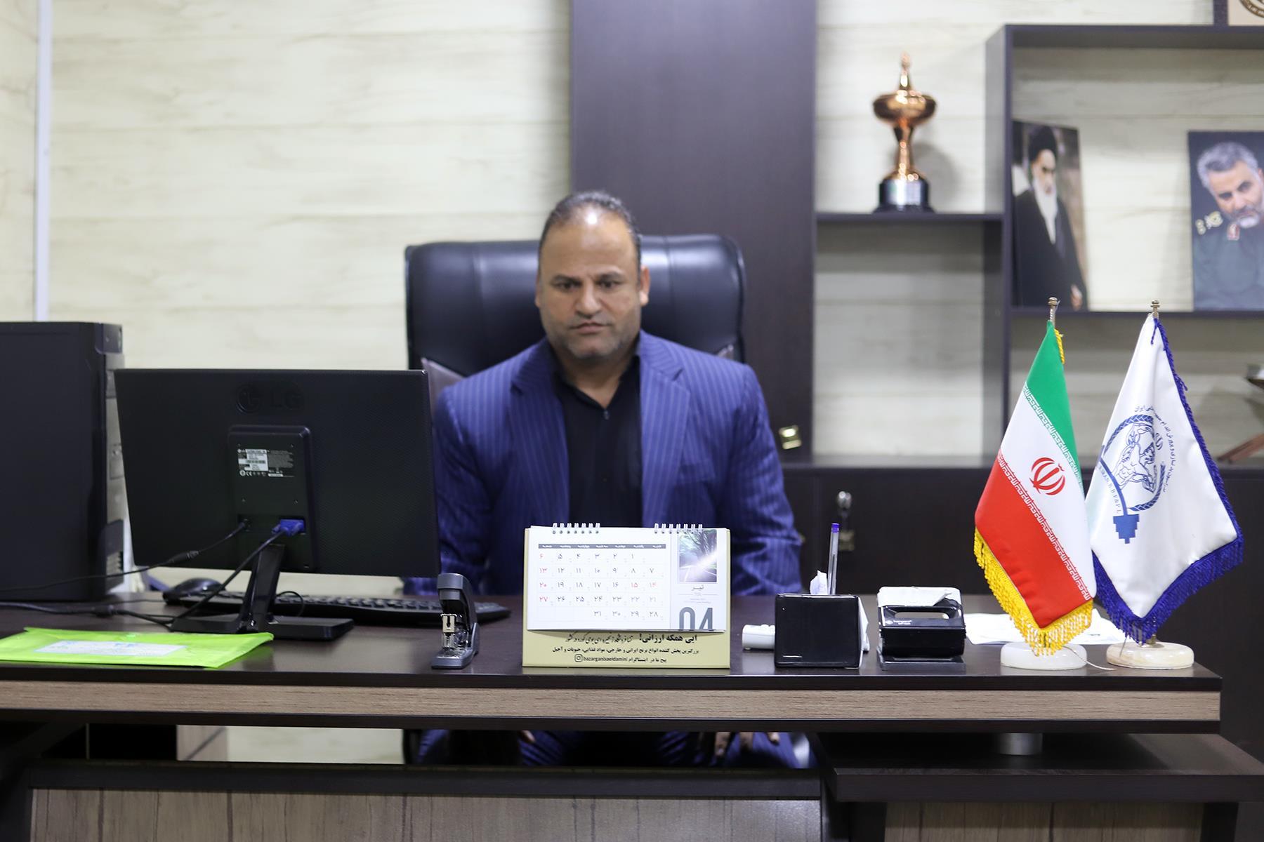 هادی رستمی رئیس هیات بدنسازی کرمانشاه