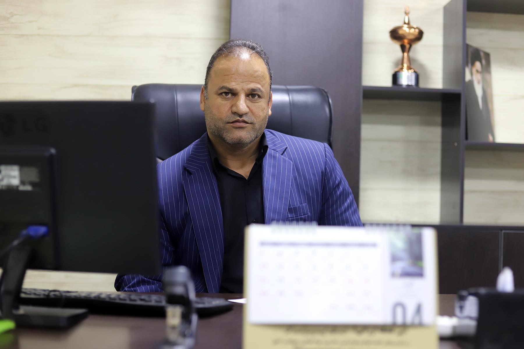 هادی رستمی رئیس هیات بدنسازی کرمانشاه