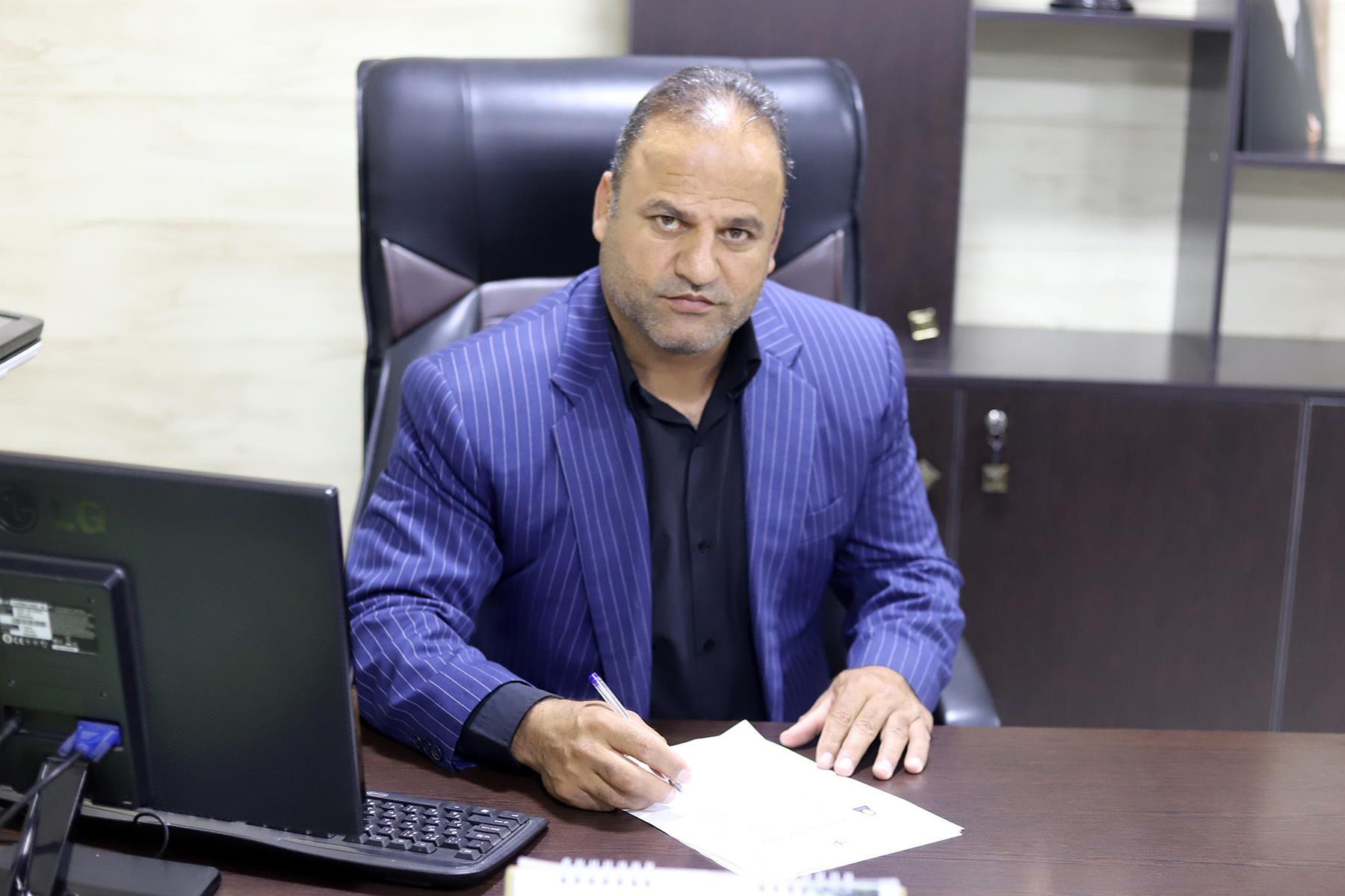 هادی رستمی رئیس هیات بدنسازی کرمانشاه