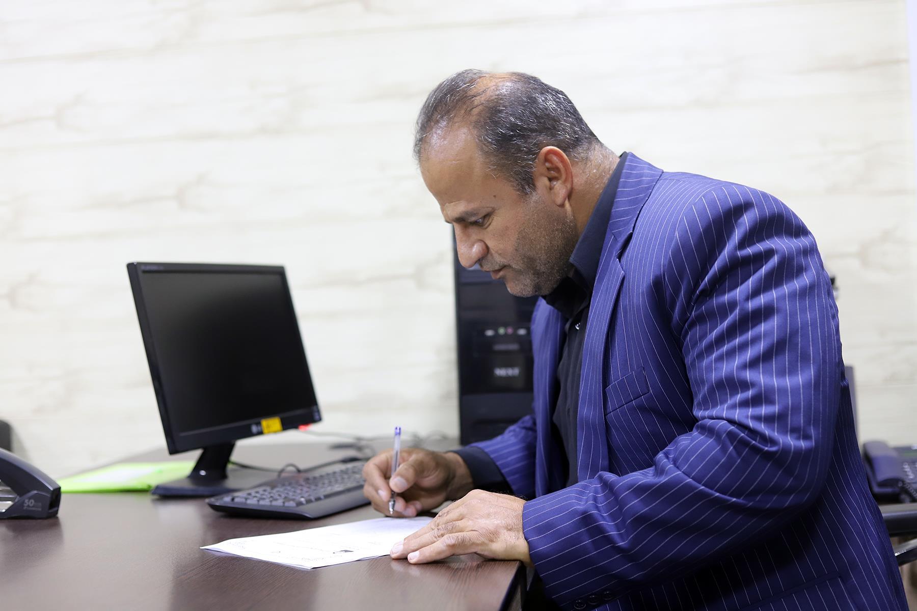 هادی رستمی رئیس هیات بدنسازی کرمانشاه